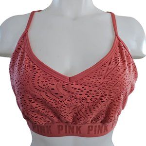 PINK LACE BRALETTE
